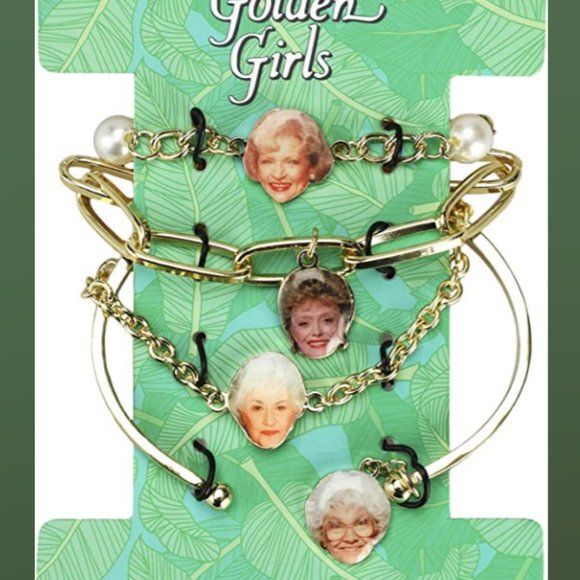 Jewelry New Golden Girls Charm Bracelet Gift Set Poshmark